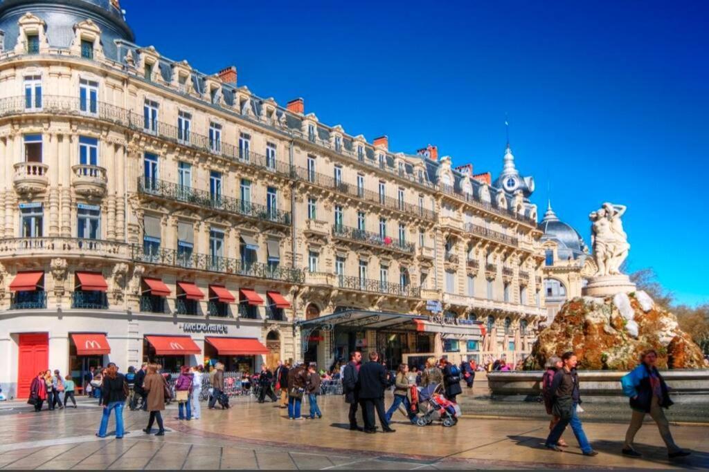 Joli Appart / Parking / Clim / Wifi Montpellier Exterior foto